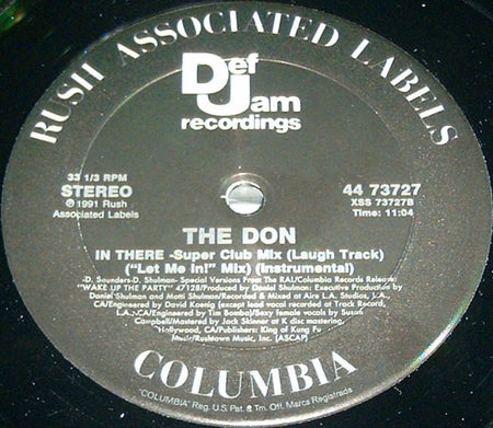 The Don (3) : In There (12")