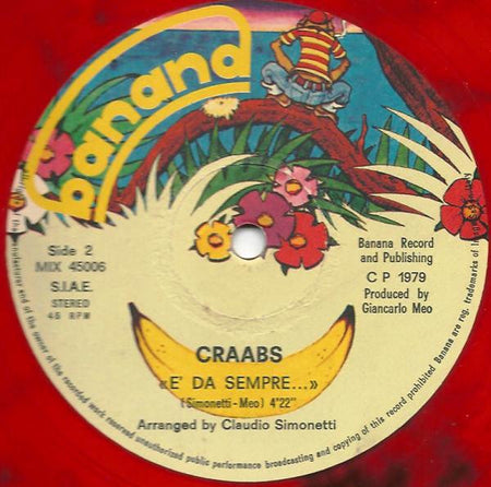 Craabs : Let's Go Dancing (12", Ltd, Red)