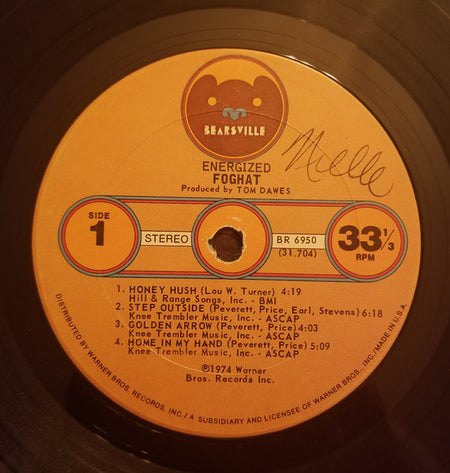 Foghat : Energized (LP, Album, Los)