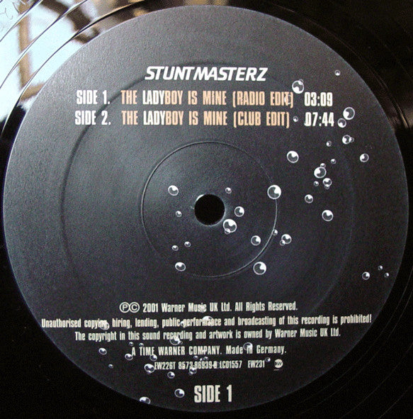 Stuntmasterz : The Ladyboy Is Mine (12")