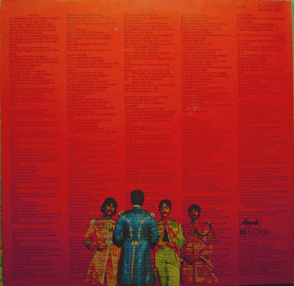 The Beatles : Sgt. Pepper's Lonely Hearts Club Band (LP, Album, RE, RP, Gat)