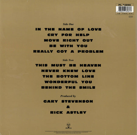 Rick Astley : Free (LP, Album)