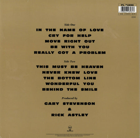 Rick Astley : Free (LP, Album)