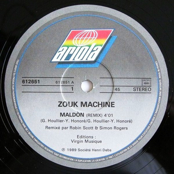 Zouk Machine : Maldòn (Remix) (12", Maxi)