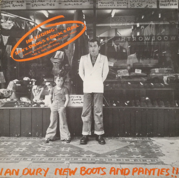 Ian Dury : New Boots And Panties!! (LP, Album, Club, RE)