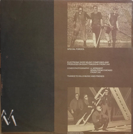 Front 242 : No Comment (LP, Album, RE, RP)