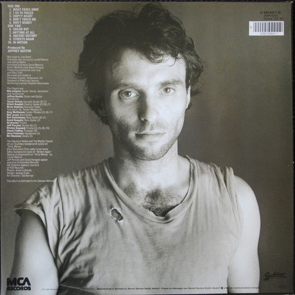 Nils Lofgren : Night Fades Away (LP, Album, RE)