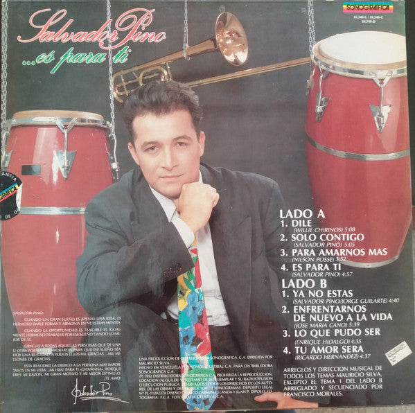 Salvador Pino : Es Para Ti (LP, Album)