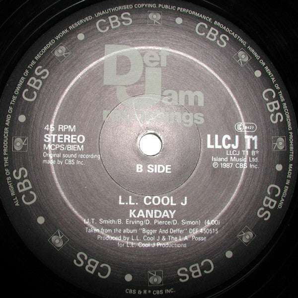 L.L. Cool J* : Go Cut Creator Go (12")