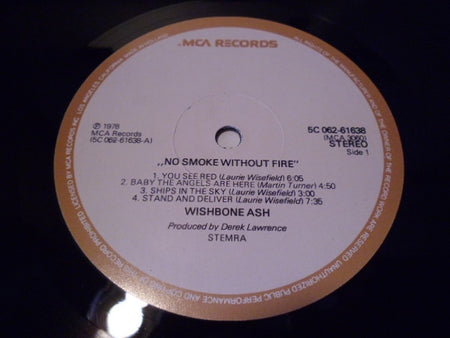 Wishbone Ash : No Smoke Without Fire (LP, Album)