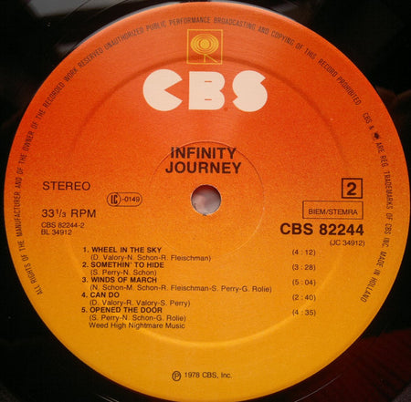 Journey : Infinity (LP, Album)