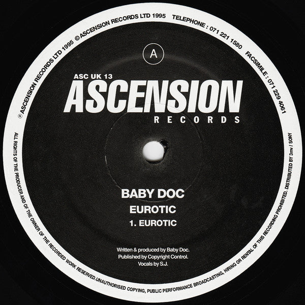 Baby Doc : Eurotic (12")