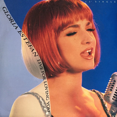Gloria Estefan : Live For Loving You (12", Single)