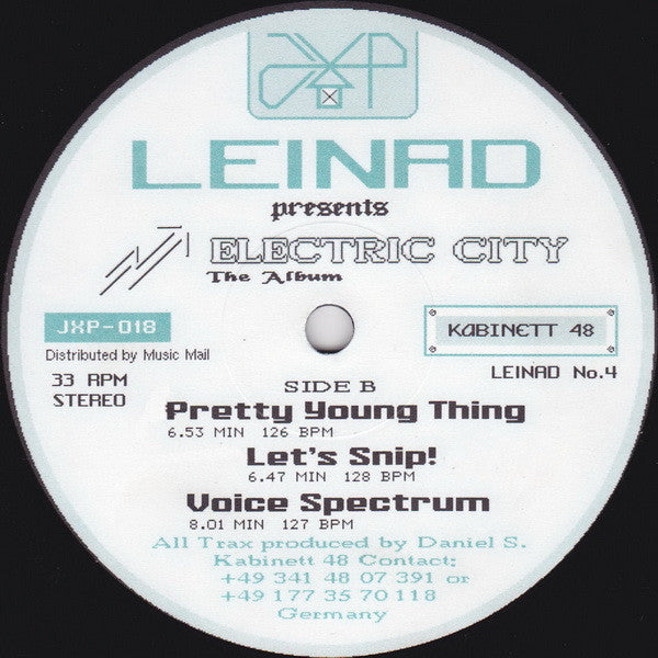 Leinad* : Electric City - The Album (2xLP, Album)