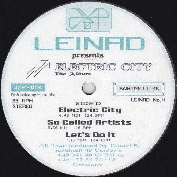 Leinad* : Electric City - The Album (2xLP, Album)