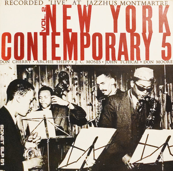 The New York Contemporary Five : Vol. 2. (LP, Album, RE)