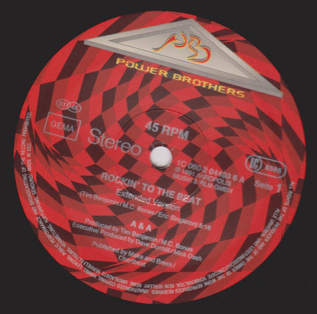 A & A (2) : Rockin' To The Beat (12")