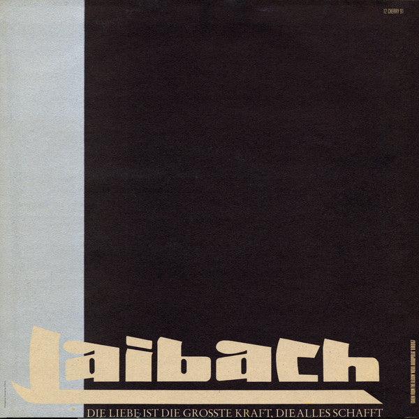 Laibach : Die Liebe (12")
