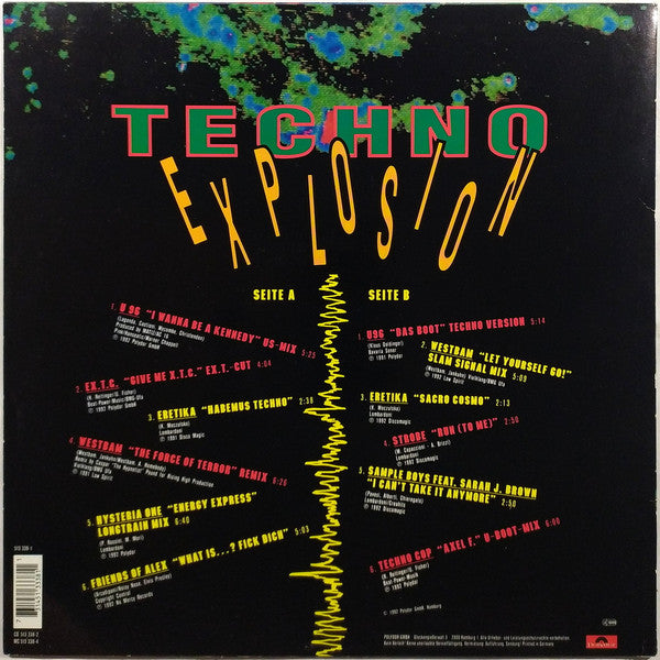 Various : Techno Explosion (LP, Comp)