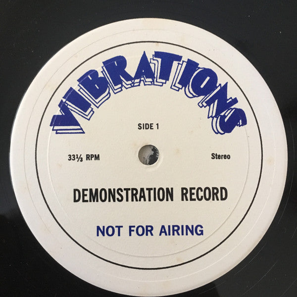 Blood, Sweat And Tears, Wolfman Jack, Roger Carroll : Vibrations (LP, Promo, Smplr)