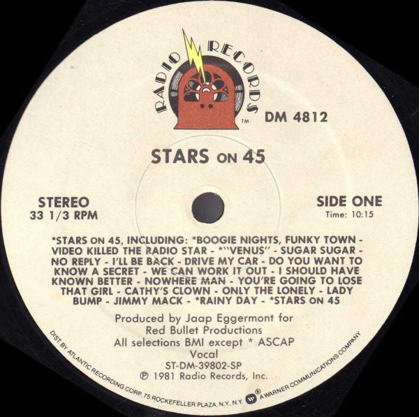 Stars On 45 : Stars On 45 (12")