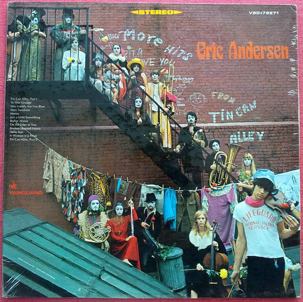 Eric Andersen (2) : More Hits From Tin Can Alley (LP, Album, RP)