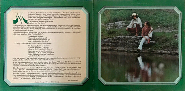 Brewer And Shipley : The Best . . . Brewer & Shipley (2xLP, Comp, Gol)