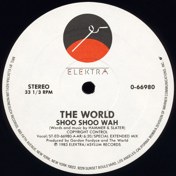 The World : Shoo Shoo Wah (12")