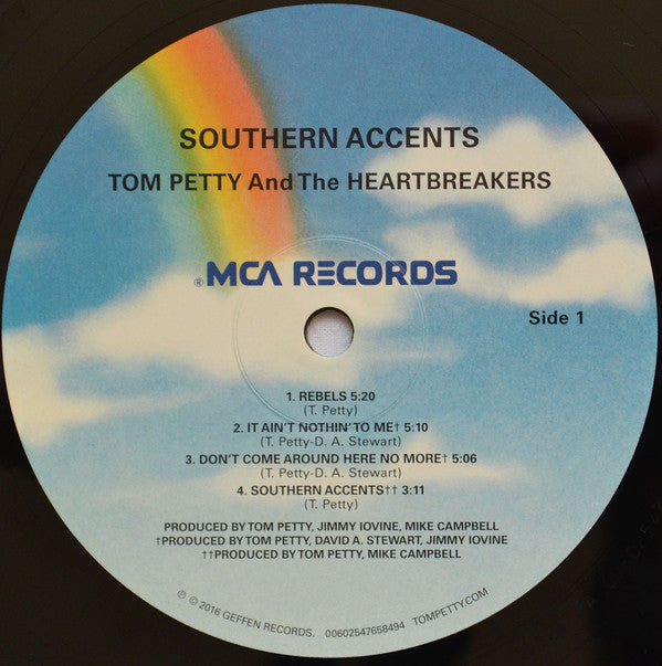 Tom Petty And The Heartbreakers : Southern Accents (LP, Album, RE, RM, 180)