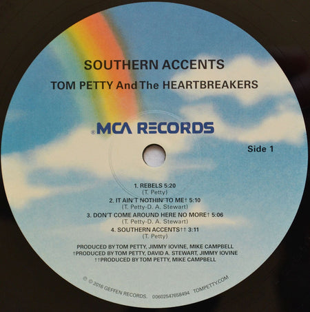 Tom Petty And The Heartbreakers : Southern Accents (LP, Album, RE, RM, 180)