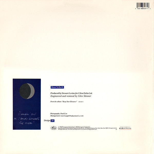Curiosity Killed The Cat : Down To Earth (12", Promo)