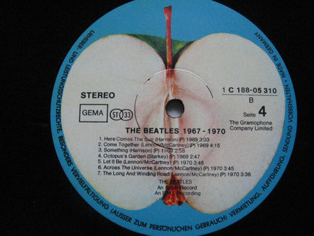 The Beatles : 1967-1970 (2xLP, Comp)