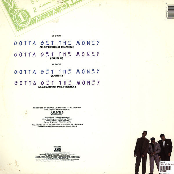 Levert : Gotta Get The Money (12", AR )
