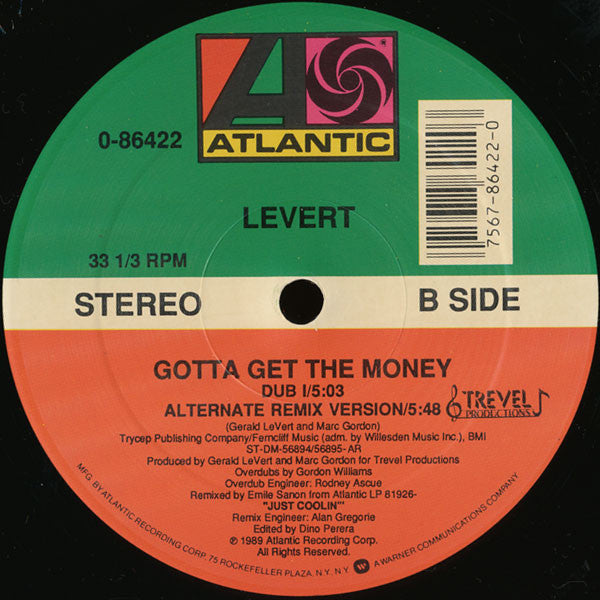 Levert : Gotta Get The Money (12", AR )