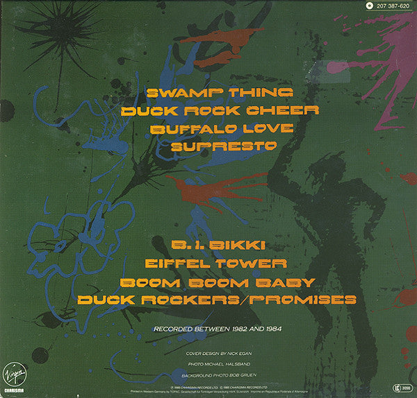 Malcolm McLaren : Swamp Thing (LP, Album)