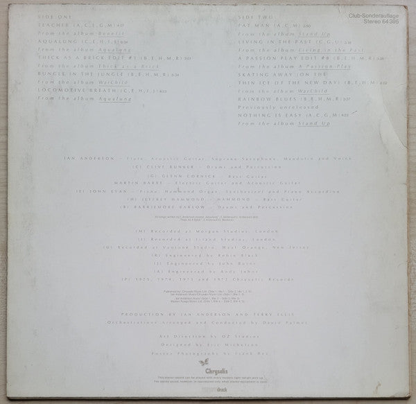 Jethro Tull : M.U. - The Best Of Jethro Tull (LP, Comp, Club)