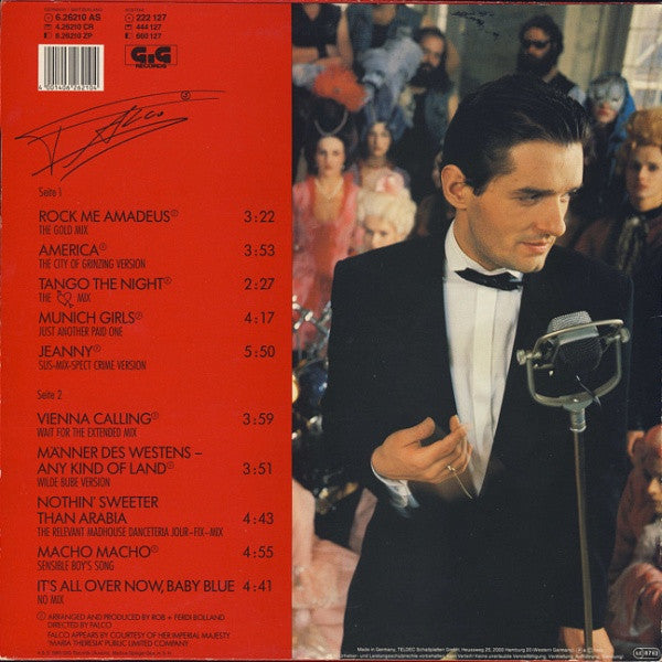 Falco : Falco 3 (LP, Album, Red)