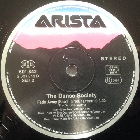 The Danse Society : Say It Again (Special Club Remix) (12", Maxi)