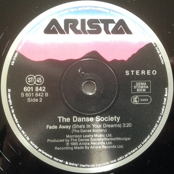 The Danse Society : Say It Again (Special Club Remix) (12", Maxi)