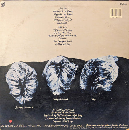 The Police : Reggatta De Blanc (LP, Album, RP, X -)