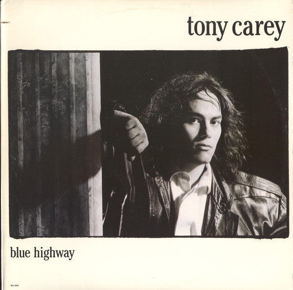 Tony Carey : Blue Highway (LP, Album, Glo)
