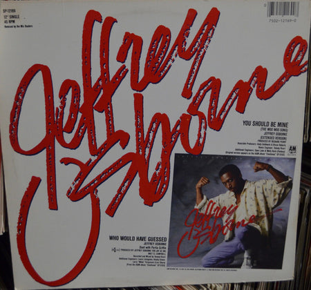 Jeffrey Osborne : You Should Be Mine (The Woo Woo Song) (12", Single, RCA)
