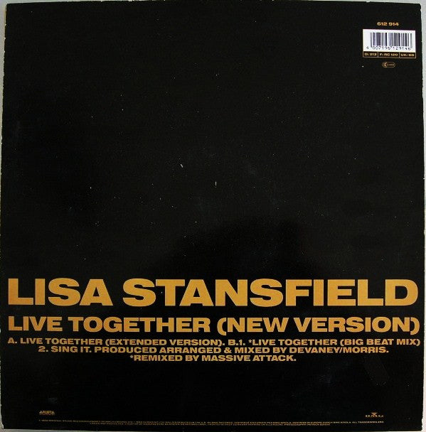 Lisa Stansfield : Live Together (New Version) (12", Maxi)