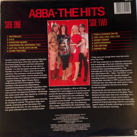 ABBA : The Hits (LP, Comp)