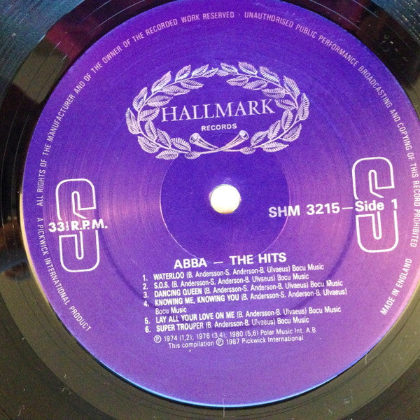 ABBA : The Hits (LP, Comp)
