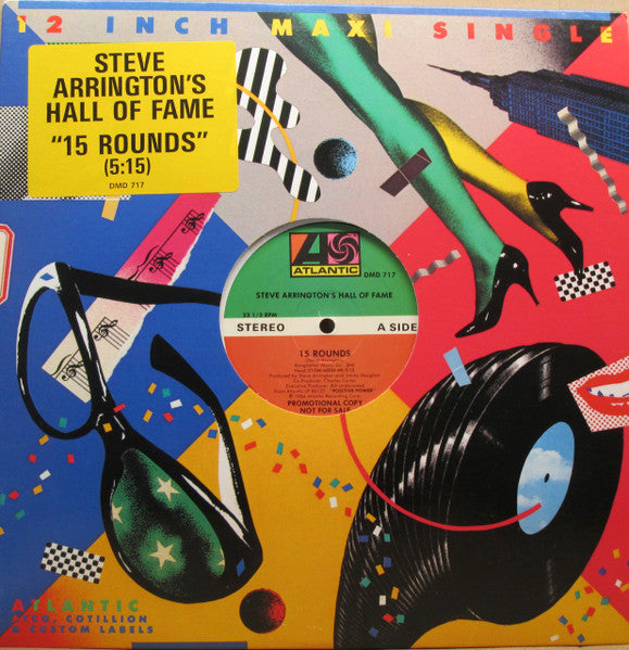 Steve Arrington's Hall Of Fame : 15 Rounds (12", Promo)