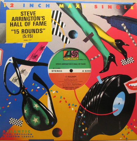 Steve Arrington's Hall Of Fame : 15 Rounds (12", Promo)