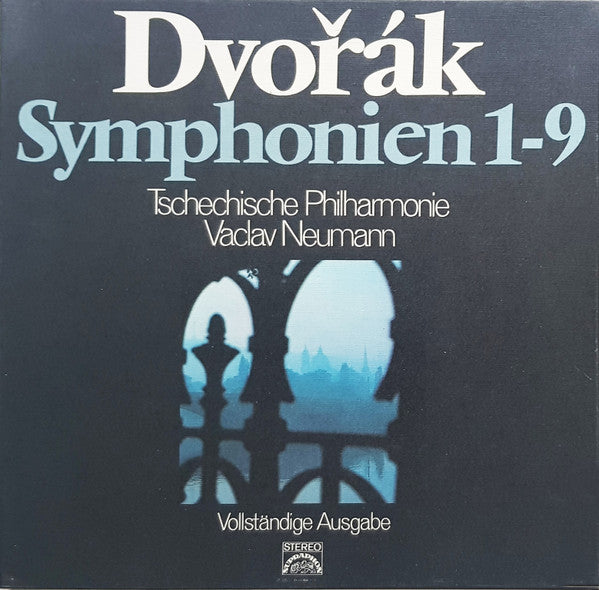 Antonín Dvořák, The Czech Philharmonic Orchestra, Václav Neumann : Symphonien 1-9, Vollständige Ausgabe (8xLP + Box)