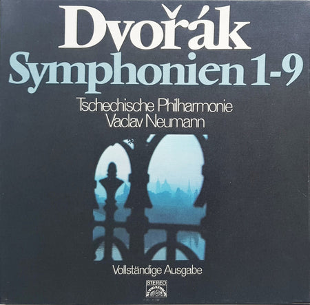 Antonín Dvořák, The Czech Philharmonic Orchestra, Václav Neumann : Symphonien 1-9, Vollständige Ausgabe (8xLP + Box)