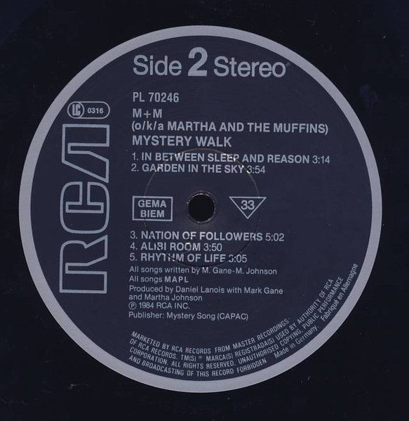 M+M* : Mystery Walk (LP, Album)